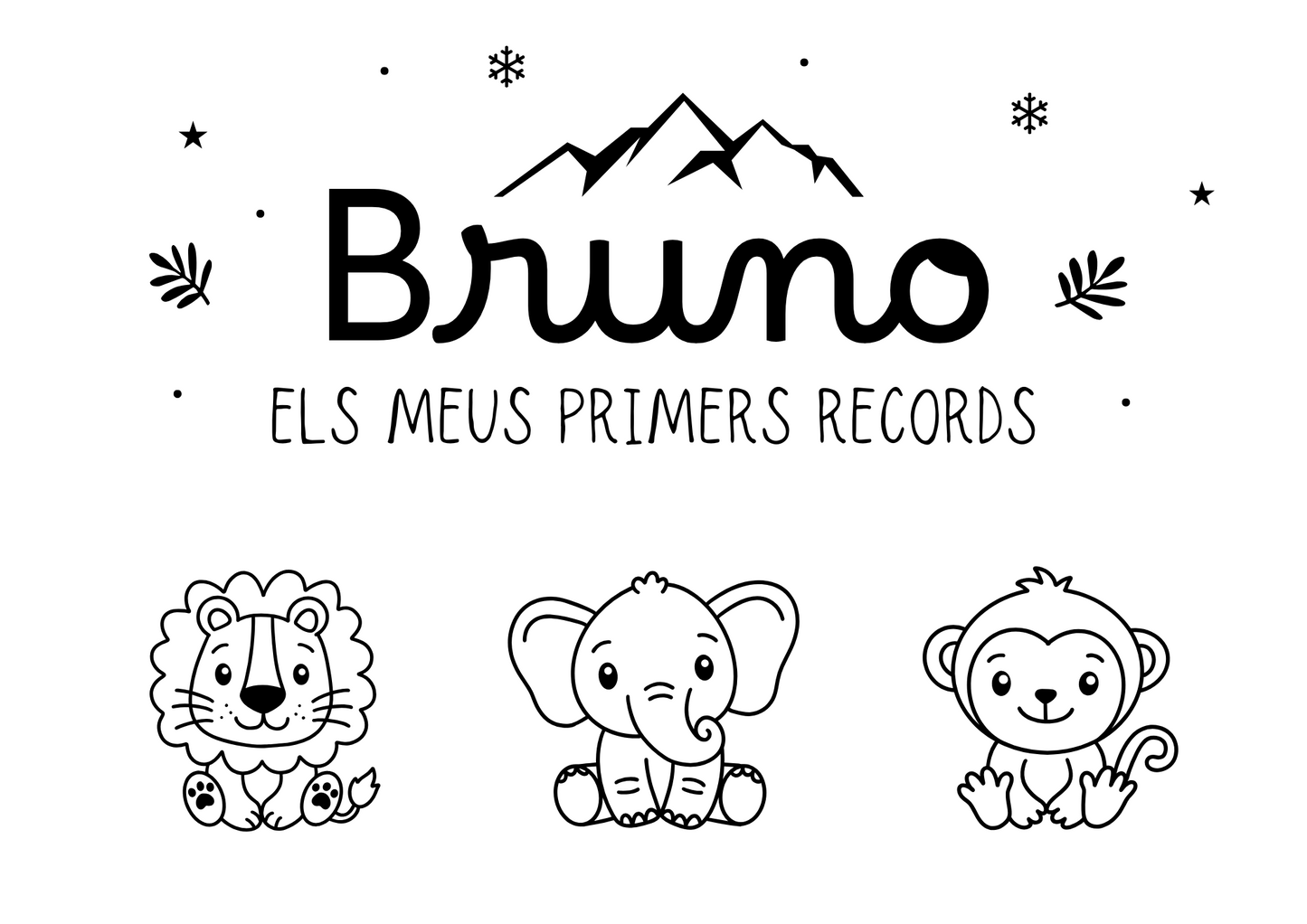 Infantil: Caja "Mis primeros recuerdos"