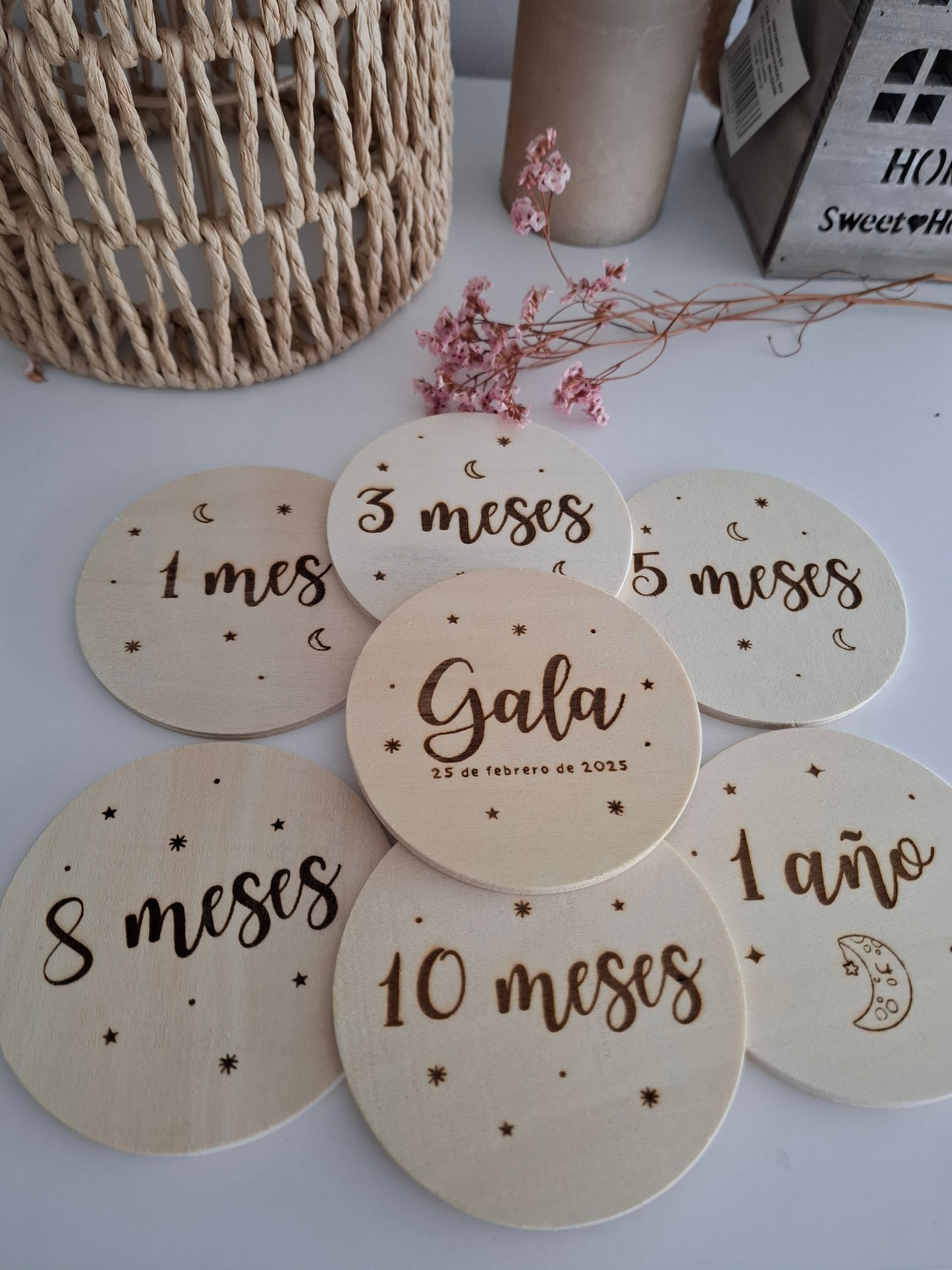 Infantil: Placas cumple mes